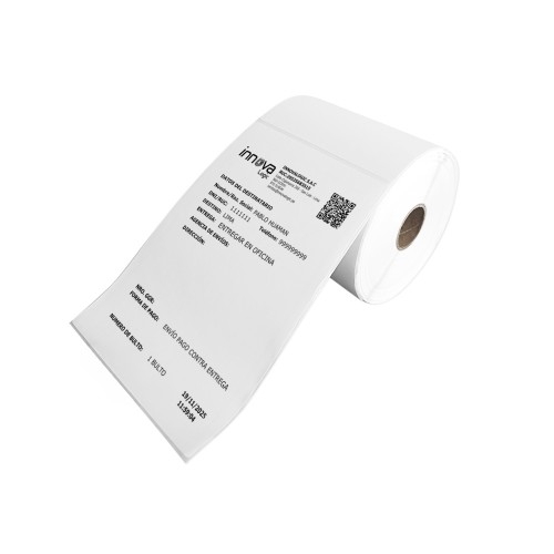 Rollo 350 Etiquetas Termicas Adhesivas 100mm x 150mm - Etiquetas
